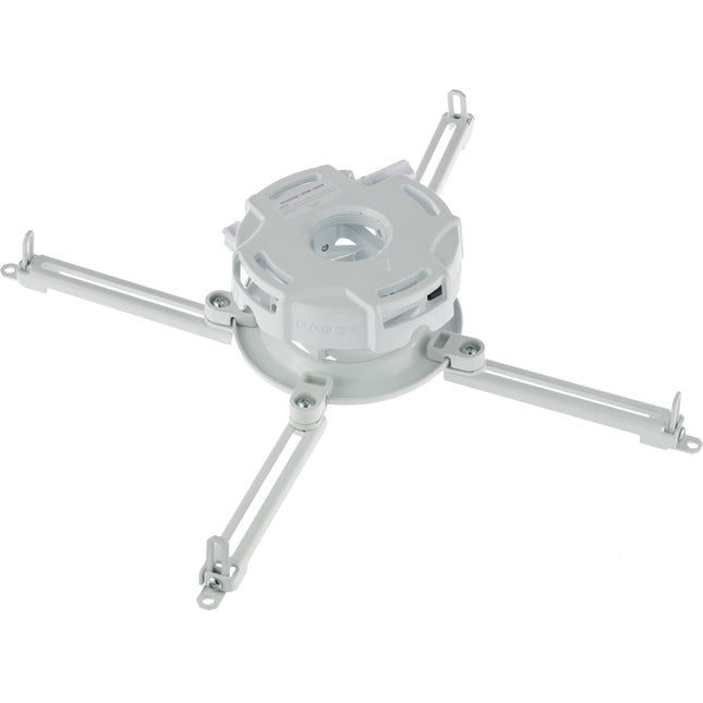 Gabor UPMP-1000W Soporte Universal para Proyector Blanco Capacidad 50 lb Ajuste Dual de Inclinación y Giro