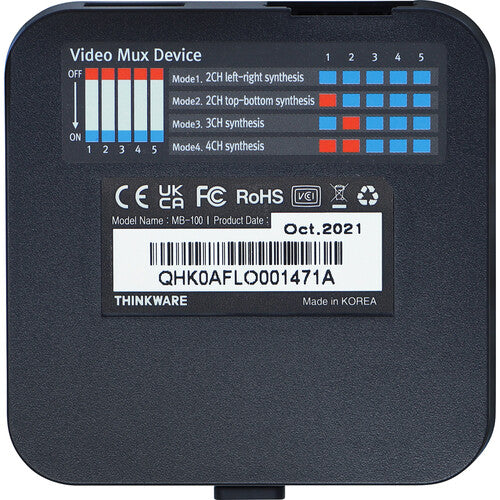 Thinkware TWA-MB100 Caja Multiplexora para Vigilancia Multicanal