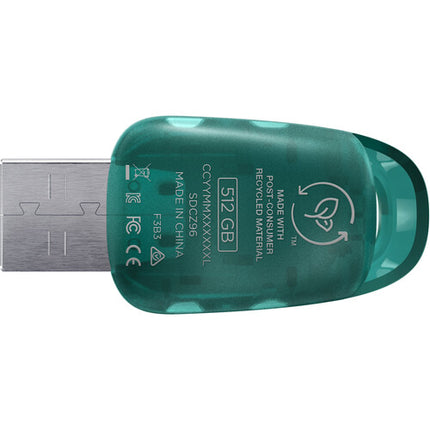 SanDisk 64GB Ultra Eco Memoria USB 3.2 Gen 1 100 MB/s con Llavero