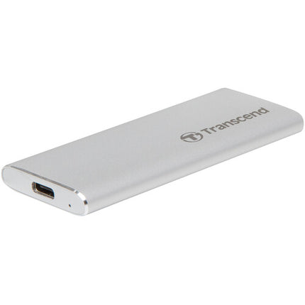 Transcend 500GB Unidad de Estado Sólido Portátil USB 3.2 Gen 2 Tipo C Hasta 520 MB/s Lectura