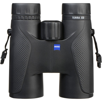 ZEISS 10x42 Terra ED Binoculares Negro Ángulo 60° Impermeables
