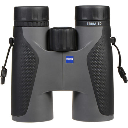 ZEISS 10x42 Terra ED Binoculares Gris 10x42 Visión 60° Impermeable