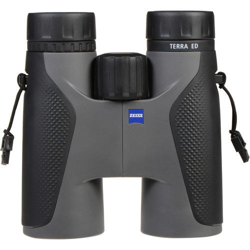 ZEISS 10x42 Terra ED Binoculares Gris 10x42 Visión 60° Impermeable