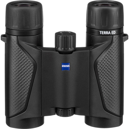ZEISS 8x25 Terra ED Prismáticos Compactos Cristal ED 8x25 con Correa y Funda