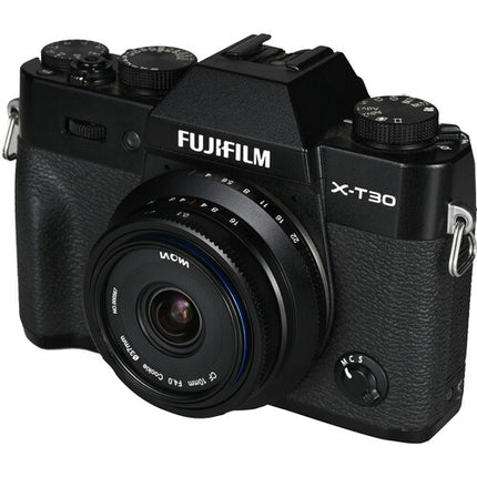 Venus Optics Laowa 10mm f4 Cookie objetivo para Fujifilm X APS-C formato y enfoque manual
