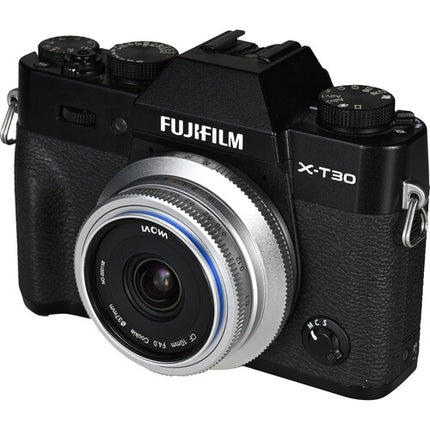Venus Optics Laowa 10mm f4 Cookie Objetivo APS-C para Fujifilm X Plata 15mm Equivalente 4 Pulgadas Enfoque Mínimo