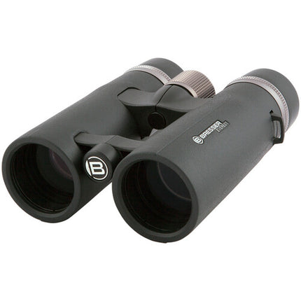 BRESSER 8x42 Everest Prismáticos 65° Ángulo Amplio Resistentes al Agua Estuche y Correa