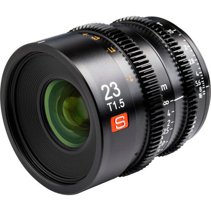 Viltrox 23mm T1.5 Objetivo Cine Montura Micro Cuatro Tercios Apertura T1.5 a T16 Bokeh Suave Fundas Incluidas