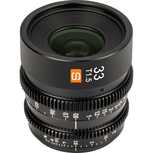 Viltrox 33mm T1.5 Lente de Cine para Montura Micro Cuatro Tercios Apertura T1.5 a T16