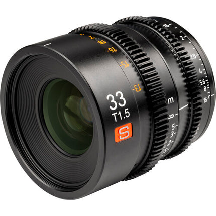 Viltrox 33mm T1.5 Lente de Cine para Montura Micro Cuatro Tercios Apertura T1.5 a T16