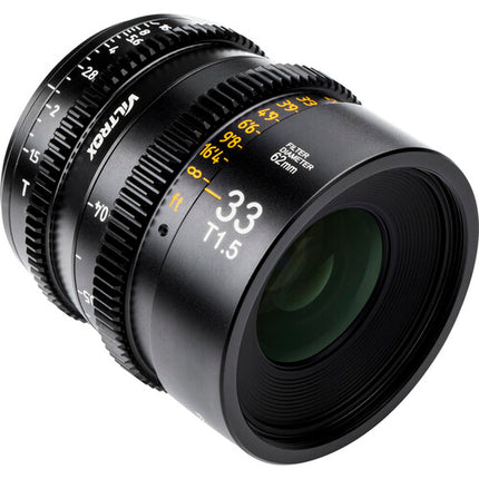 Viltrox 33mm T1.5 Lente de Cine para Montura Micro Cuatro Tercios Apertura T1.5 a T16