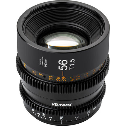 Viltrox 56mm T1.5 Lente de Cine Micro Cuatro Tercios Metal Waterproof