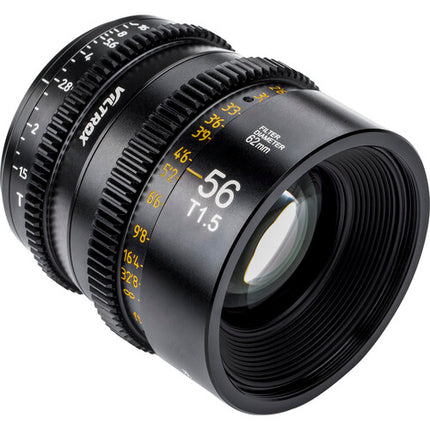 Viltrox 56mm T1.5 Lente de Cine Micro Cuatro Tercios Metal Waterproof