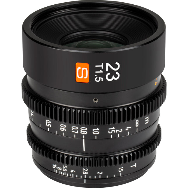 Viltrox 23mm T1.5 Objetivo Cine Montura Micro Cuatro Tercios Apertura T1.5 a T16 Bokeh Suave Fundas Incluidas