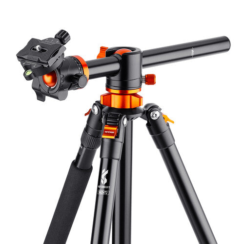 K&F Concept SA254T2 Trípode Compacto de Aluminio 72.8 pulgadas y 22 lb de Carga