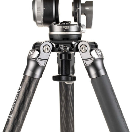 Benro Mammoth Trípode de Fibra de Carbono 67.3" 15 lb con Cabeza Inteligente Polaris Astro