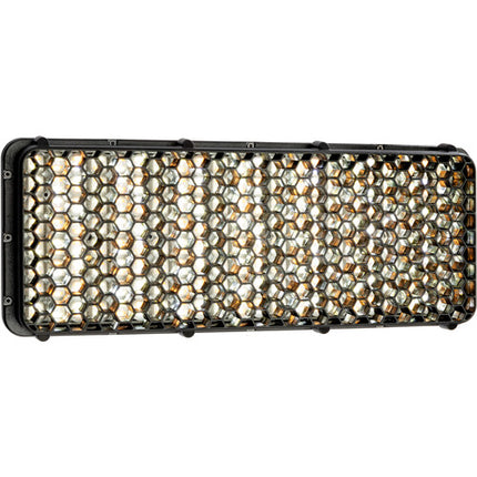 Luxli Cello² 10" Panel LED RGB con Honeycomb Grid 1500 Lux 2800-10000K