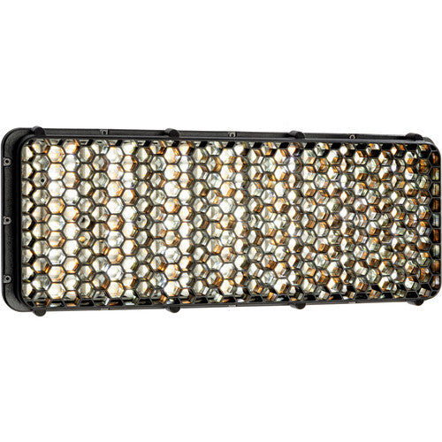 Luxli Cello² 10" Panel LED RGB con Honeycomb Grid 1500 Lux 2800-10000K