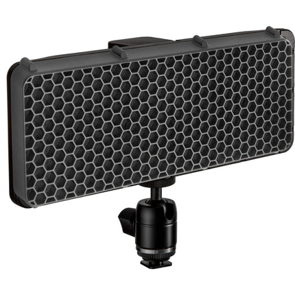 Luxli Cello² 10" Panel LED RGB con Honeycomb Grid 1500 Lux 2800-10000K