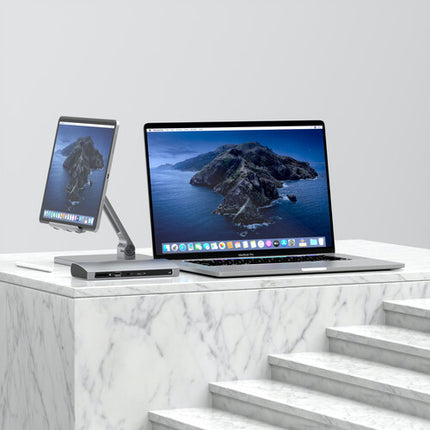 Satechi 10-en-1 Thunderbolt 4 Dock estación de conexión 96W Space Gray