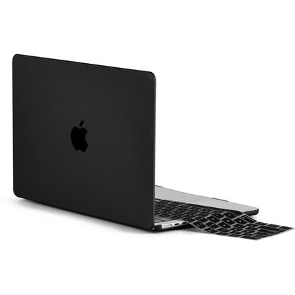 TechProtectus Colorlife Funda rígida para MacBook Air 13.6" M2 M3 M4 negra con protector de teclado
