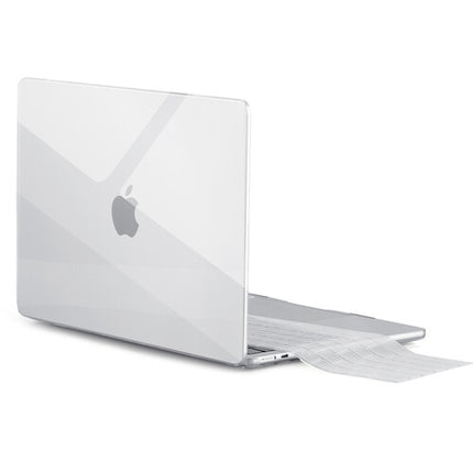 TechProtectus Colorlife Carcasa Dura para MacBook Air 13.6" M2 M3 M4 con Protector de Teclado Crystal Clear