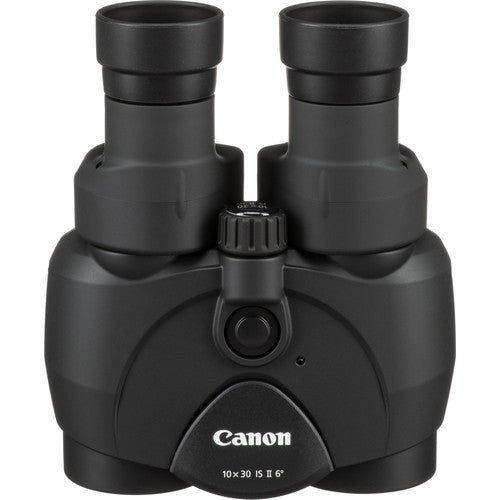 Canon 10x30 IS II Prismáticos Estabilizados 60° Ángulo Kit Completo