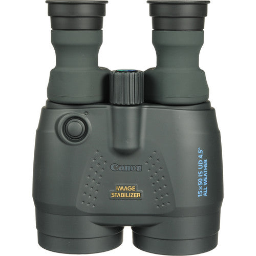 Canon 15x50 IS Binoculares Estabilizados Resistentes al Agua con Estuche y Baterías AA