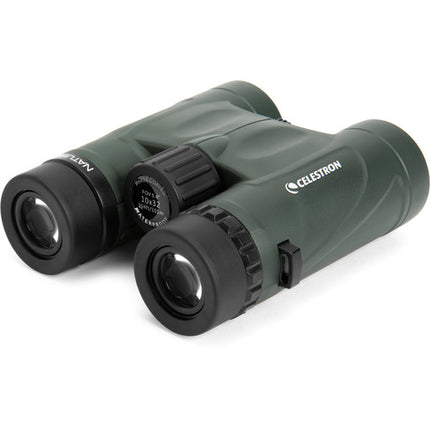 Celestron 10x32 Nature DX Binoculares con Prisma BaK-4 y 6.5 ft Enfoque Cercano