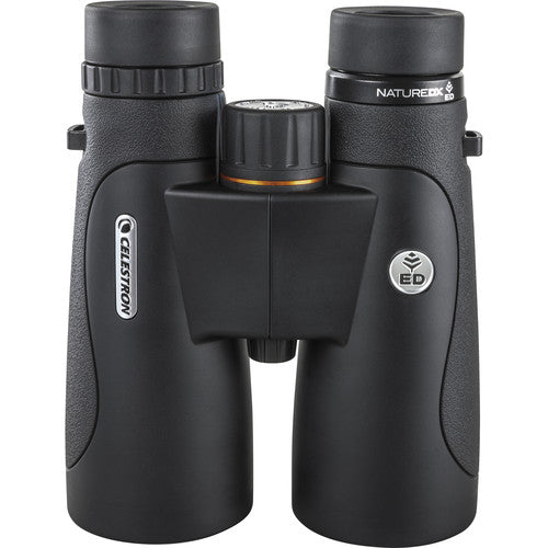 Celestron 12x50 Prismáticos Nature DX ED con lentes BAK4 y estuche incluido