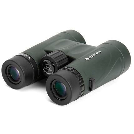 Celestron 8x42 Nature DX Prismáticos Verde 6.5m Enfoque Cercano Antiniebla