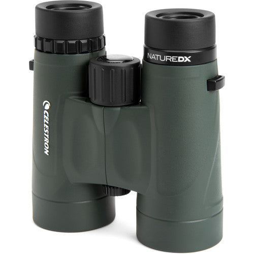 Celestron 8x42 Nature DX Prismáticos Verde 6.5m Enfoque Cercano Antiniebla
