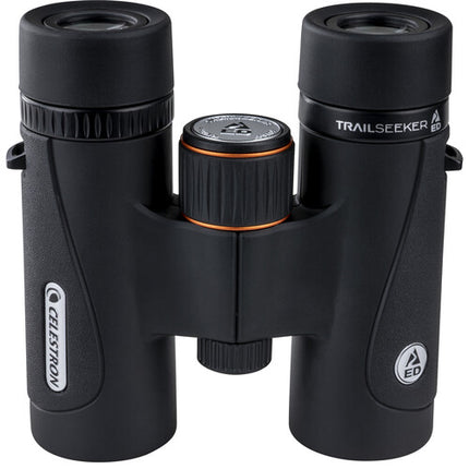 Celestron 10x32 TrailSeeker ED Prismáticos con vidrio ED y amplio ángulo de 62°
