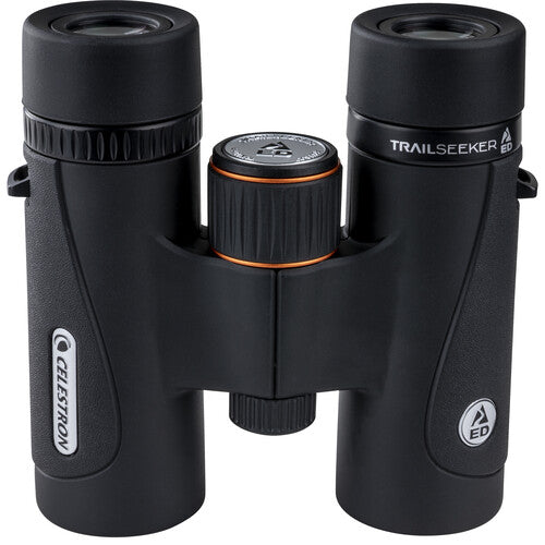 Celestron 10x32 TrailSeeker ED Prismáticos con vidrio ED y amplio ángulo de 62°