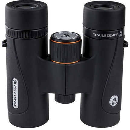 Celestron 8x32 TrailSeeker ED Prismáticos con Cristal ED y Ángulo de 62.5°