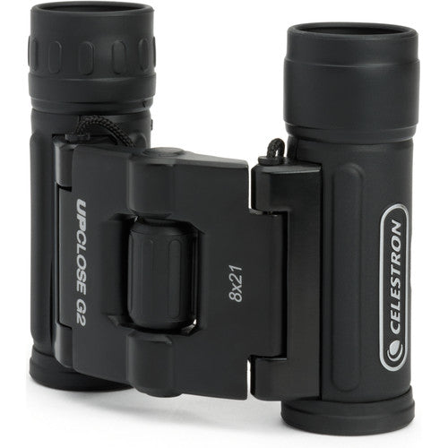 Celestron UpClose G2 Prismáticos de Techo 8x21 Óptica Multi-Cubierta Resistente al Agua