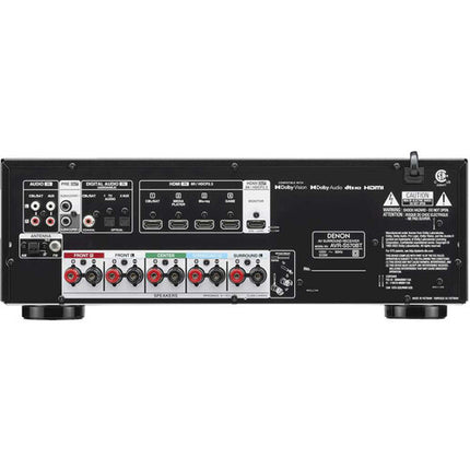 Denon AVR-S570BT receptor AV 5.2 canales 70W 4K 120 Hz HDR Bluetooth