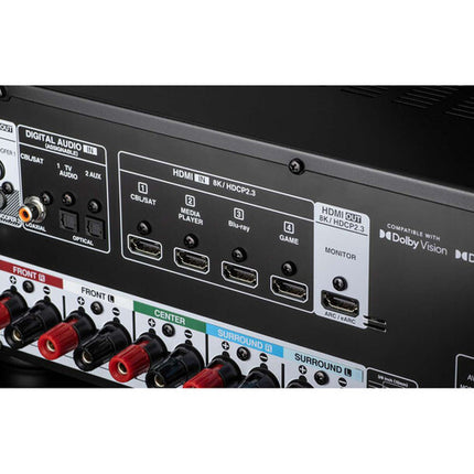 Denon AVR-S570BT receptor AV 5.2 canales 70W 4K 120 Hz HDR Bluetooth