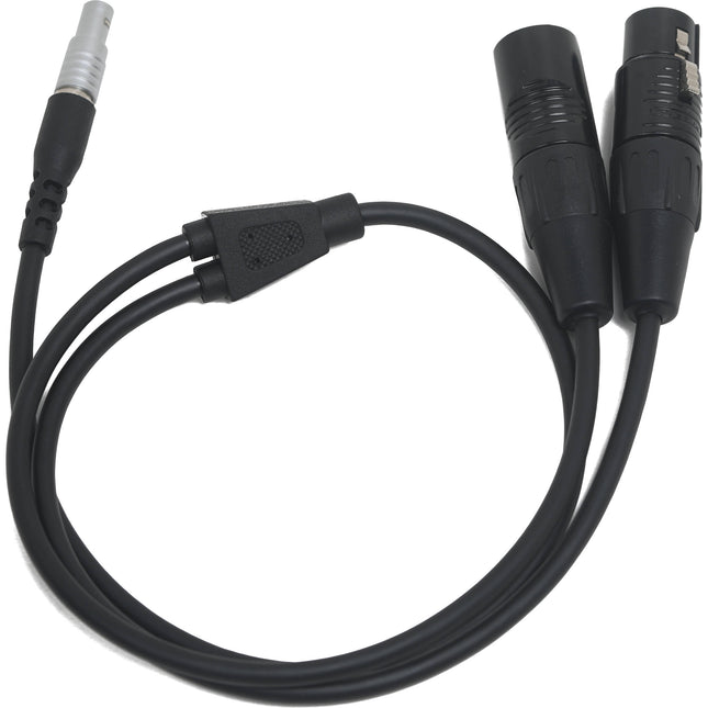 iFootage DMX Adaptador y Cable en Y 5 Pines 27.7" con Conectores XLR Macho y Hembra