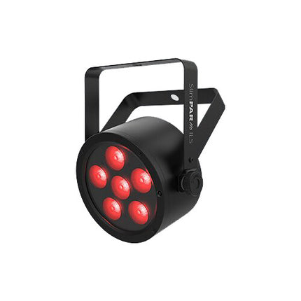 CHAUVET DJ SlimPAR H6 ILS Luz LED PAR 6 en 1 RGBAW UV Bateria incluida