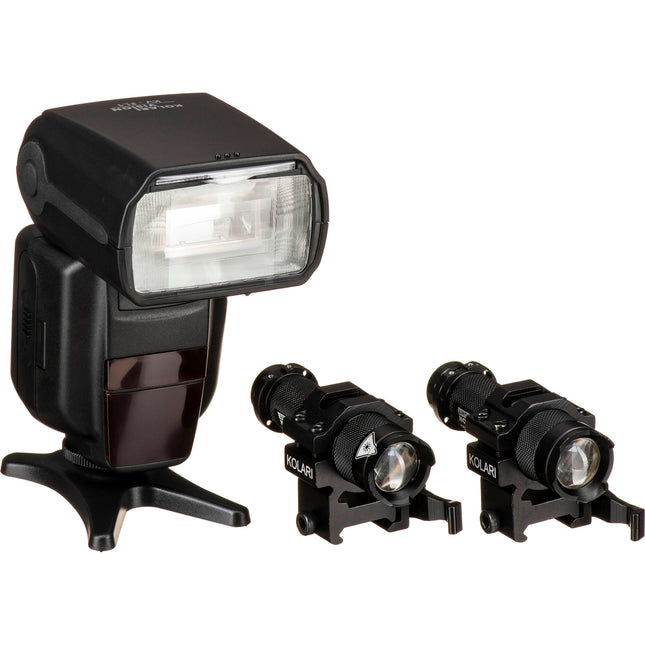 Kolari Vision KV-FL1 Flash Multispectral con Filtros IR UV y Asistente de Enfoque