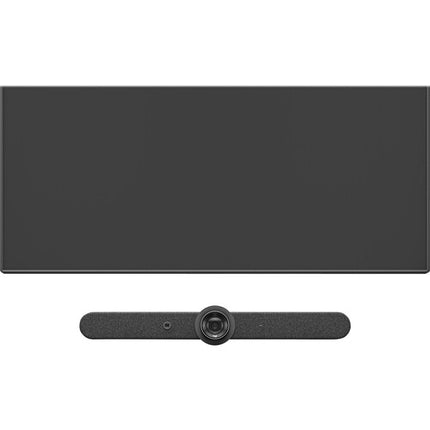 Logitech Rally Bar Barra de Video Todo en Uno 4K 6 Micrófonos Integrados Graphite TAA