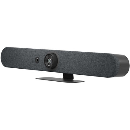 Logitech Rally Bar Mini Barra de Video Todo en Uno Captura 4K 6 Micrófonos Beamforming