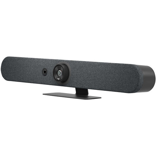 Logitech Rally Bar Mini Barra de Video Todo en Uno Captura 4K 6 Micrófonos Beamforming