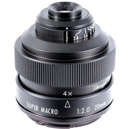 Mitakon Zhongyi 20mm f/2 Lente Super Macro 4.5x para Pentax K