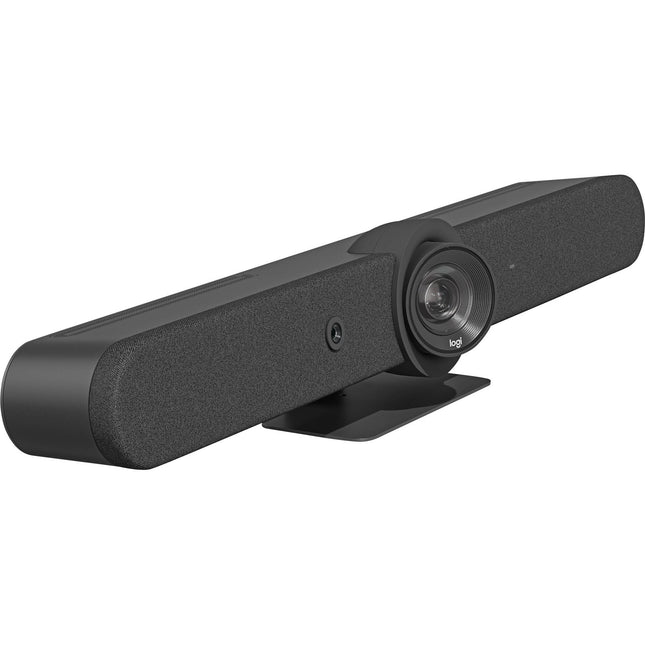 Logitech Rally Bar Barra de Video Todo en Uno 4K 6 Micrófonos Integrados Graphite TAA