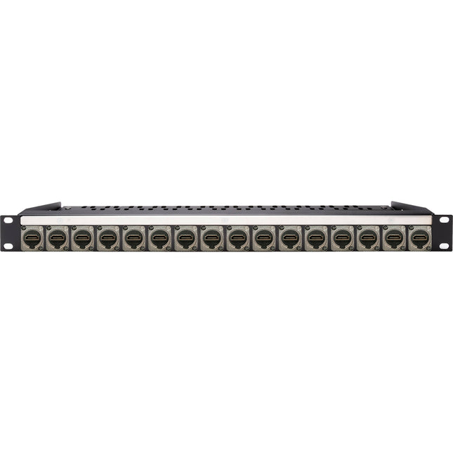 My Custom Shop Patch Bay HDMI 2.0 con 16 Puertos Barra Trasera 1 RU