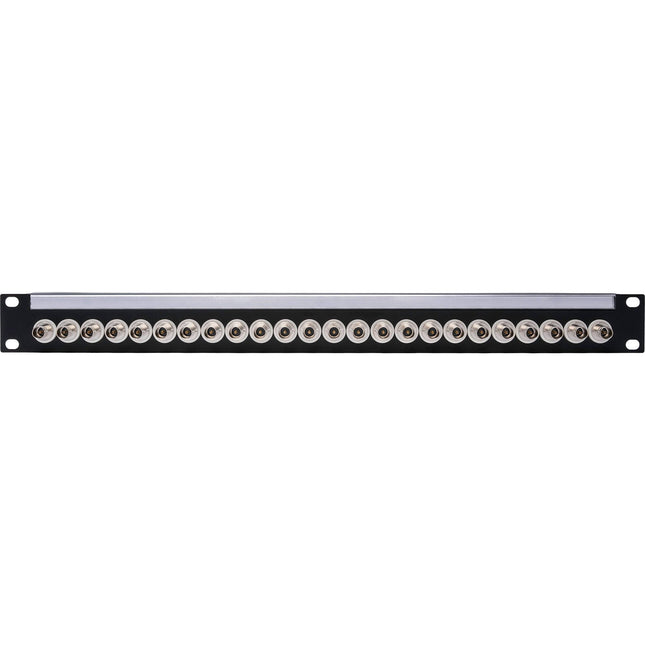 My Custom Shop Patch Panel 24 Puertos 12G-SDI BNC con Barra Lacing