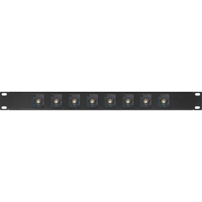 My Custom Shop Panel de parcheo BNC recessed 8 puertos 75 Ohm 1 RU