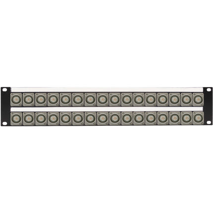 My Custom Shop Patch Panel BNC 32 Puertos 12G-SDI 4K 8K con Barra Trasera 2 RU
